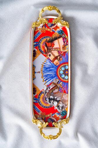 Whisper Dikdörtgen Sunum Tabağı - 35.5 cm - Acar