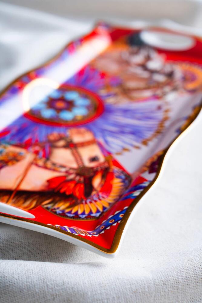 Whisper Dikdörtgen Sunum Tepsi - 34 cm - 3