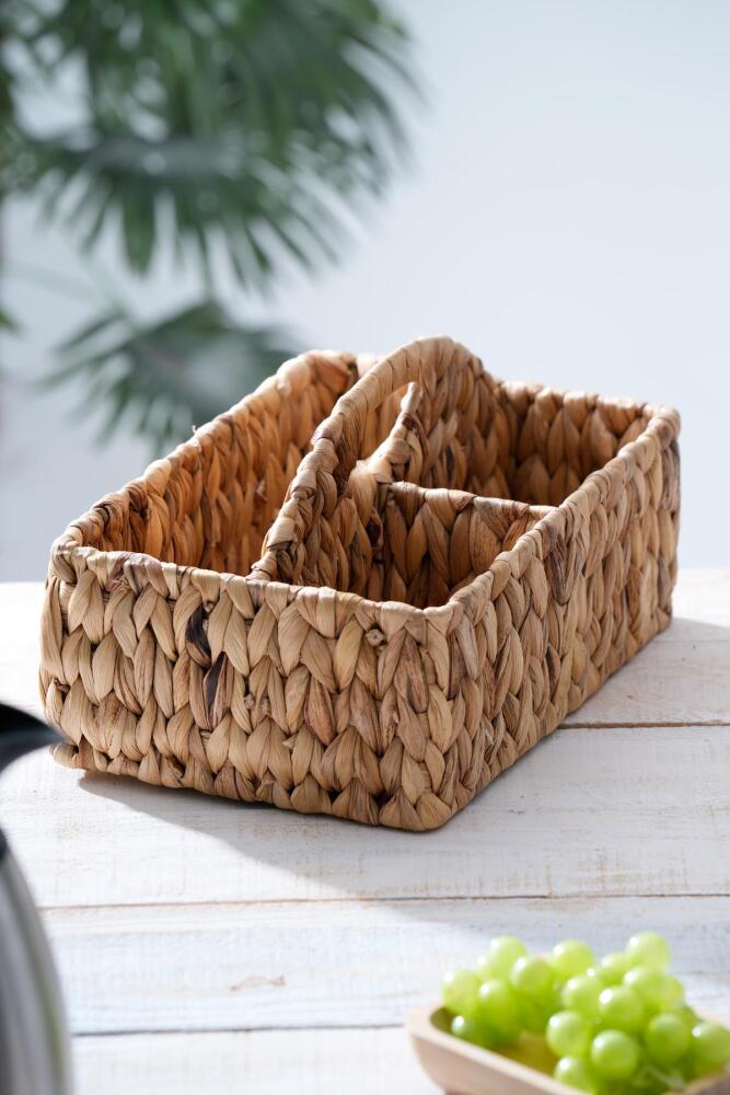 Wicker Hasır Kaşıklık Düzenleyici - 30 cm - 4