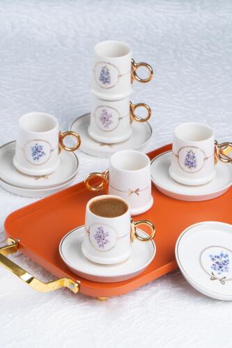 Wild Rose 6 Coffee Cup Set - ACAR