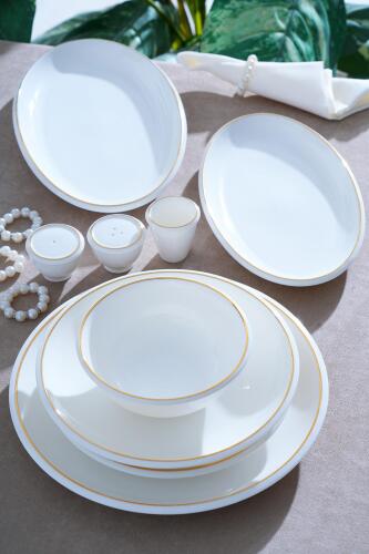 Wilhide 12 Kişilik 54 Parça Porselen Yemek Takımı - Acar