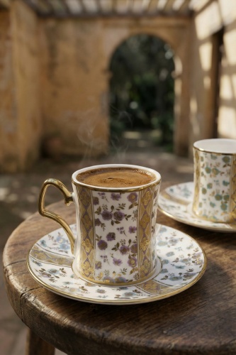 Wilmot 6 Kişilik Kahve Fincan Takımı - 90 ml - 2