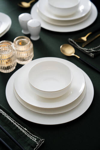 Zahara 12 Kişilik 57 Parça Porselen Yemek Takımı - 1