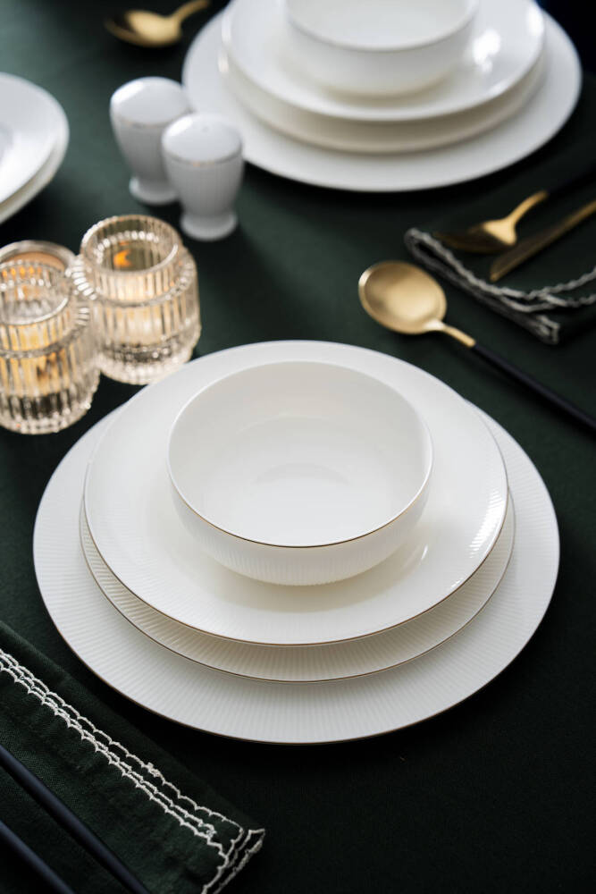 Zahara 12 Kişilik 57 Parça Porselen Yemek Takımı - 1