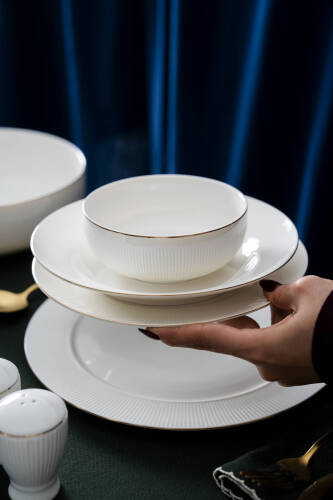 Zahara 12 Kişilik 57 Parça Porselen Yemek Takımı - 10