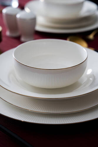 Zahara 6 Kişilik 27 Parça Porselen Yemek Takımı - 6